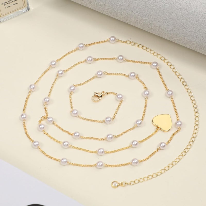 Rotnso 14K Gold Plated Body Chains Dainty Boho Layered Beach Waist Chain Adjustable Bikini Belly Chain Jewelry Accessories for Women Sexy - Image 5